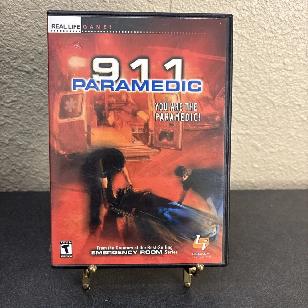 3 Strategy~PC Games~Railroad Tycoon 3, 911 Paramedic, and Battlefield 1942